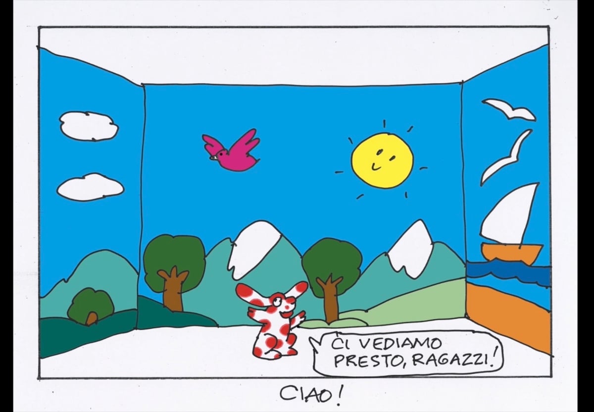 #iorestoacasa con il MAXXI e la Pimpa